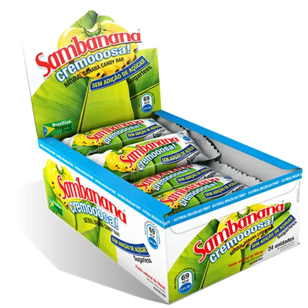 Cx Sambanana Cremosa S/açu 24unx22g Duprata