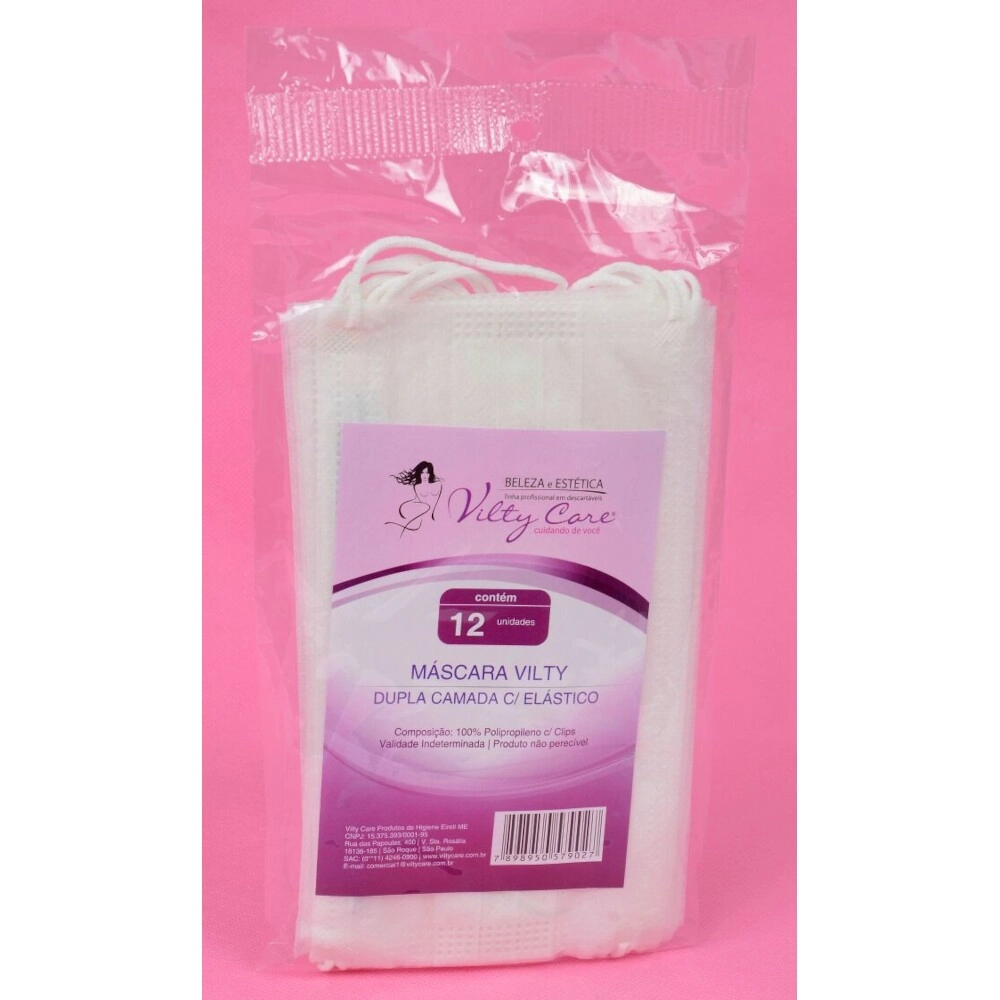Vilty Care Masc Descart C/ Elast C/12
