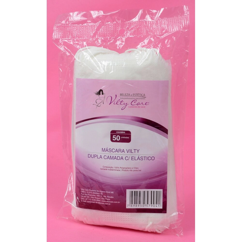 Vilty Care Masc Descart C/ Elast C/50