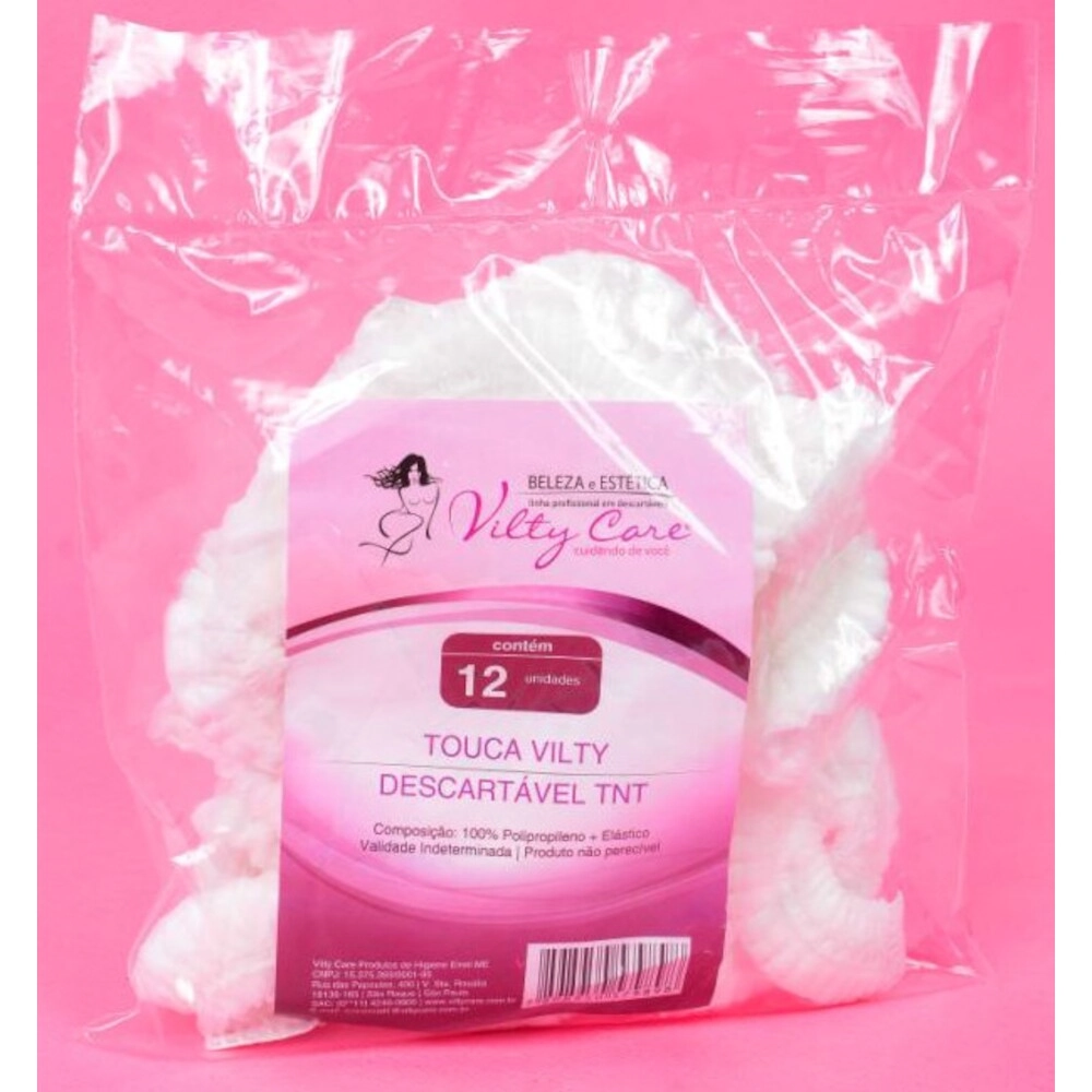 Vilty Care Touca Descart Tnt C/12