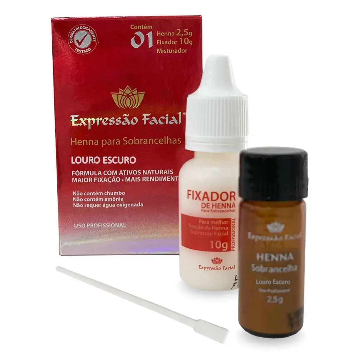 Henna Expressao Facial Louro Escuro