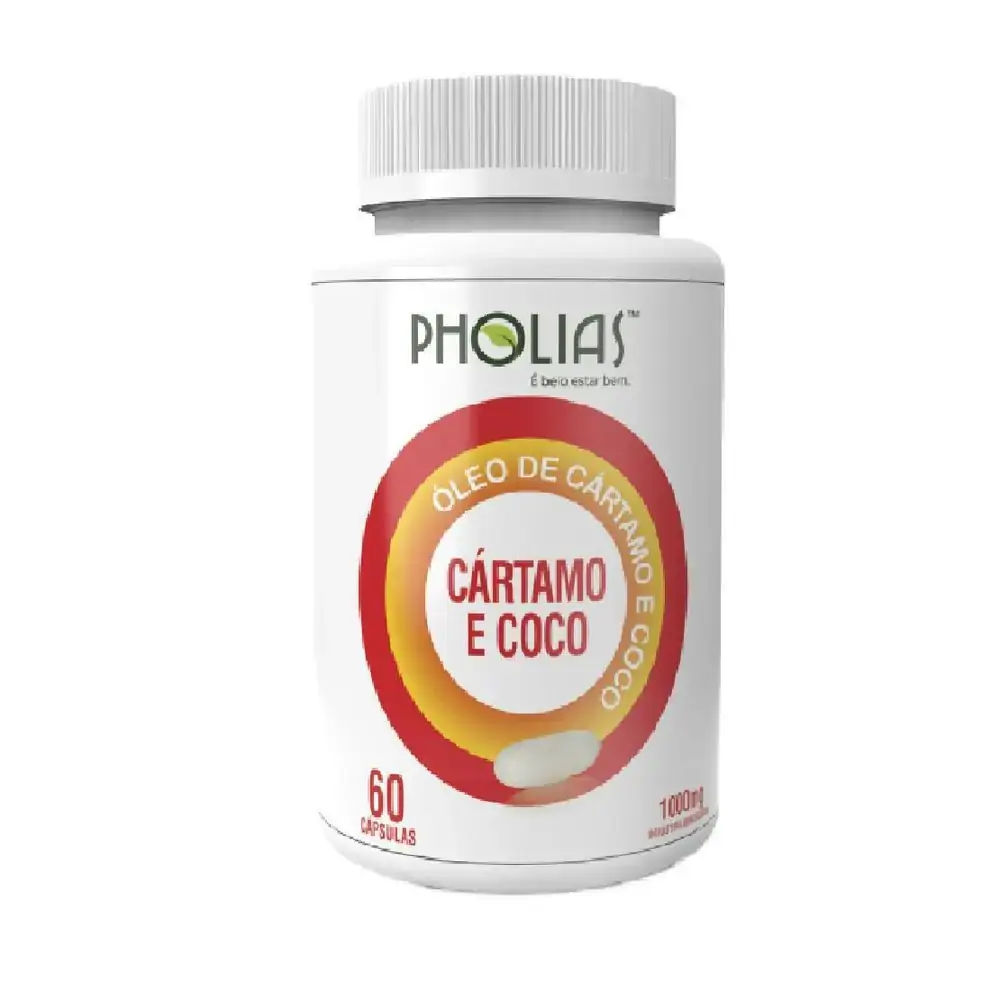 Cartamo E Coco 1000mg 60 Caps Kolatrix