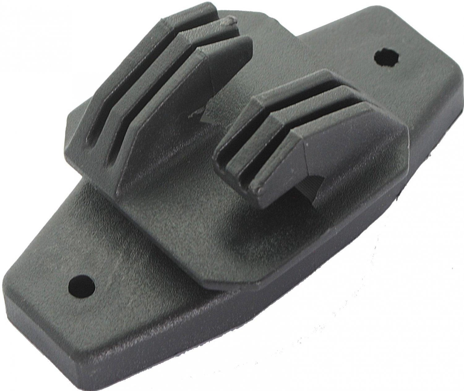 Isolador Tipo W Preto Embalagem Com 100 Unidades - Cni, Opção: Preto