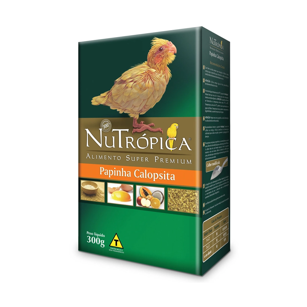 Papinha Nutrópica para Calopsita 300g