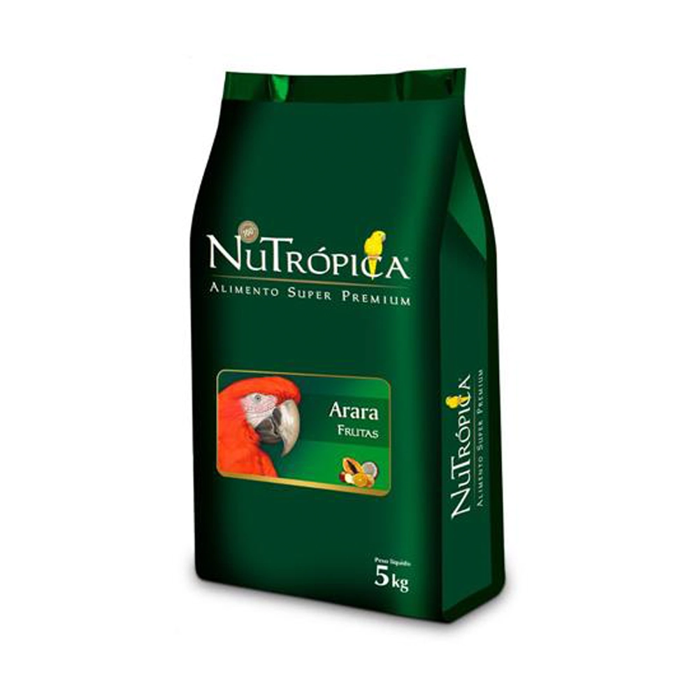 Ração Nutrópica Com Frutas Para Arara 5 Kg