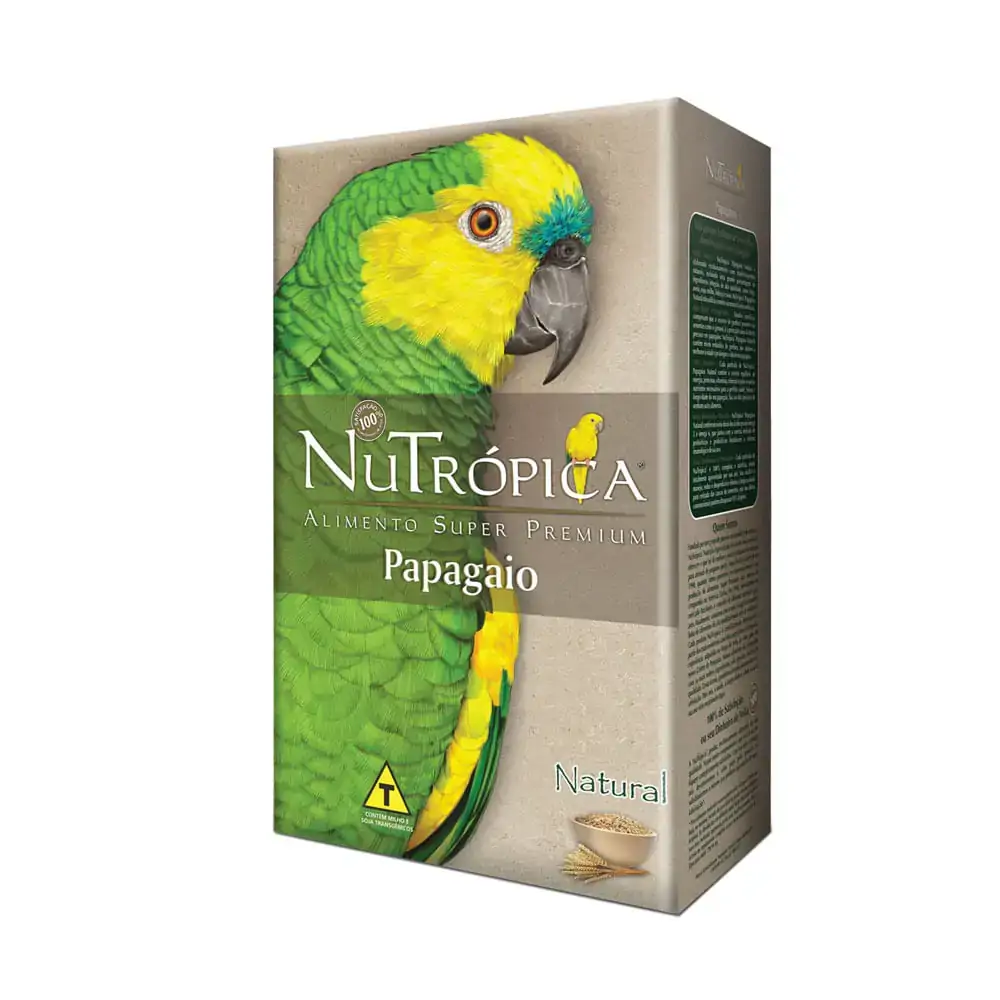 Ração Nutrópica Natural Para Papagaio