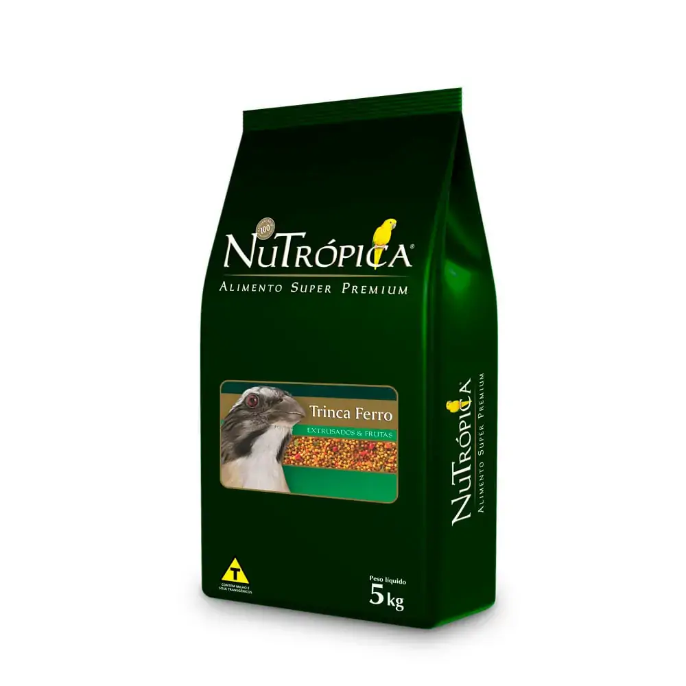 Ração Nutrópica Trinca Ferro Com Frutas E Pimenta 5 Kg