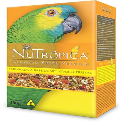 Ração Nutrópica Farinhada Para Papagaio