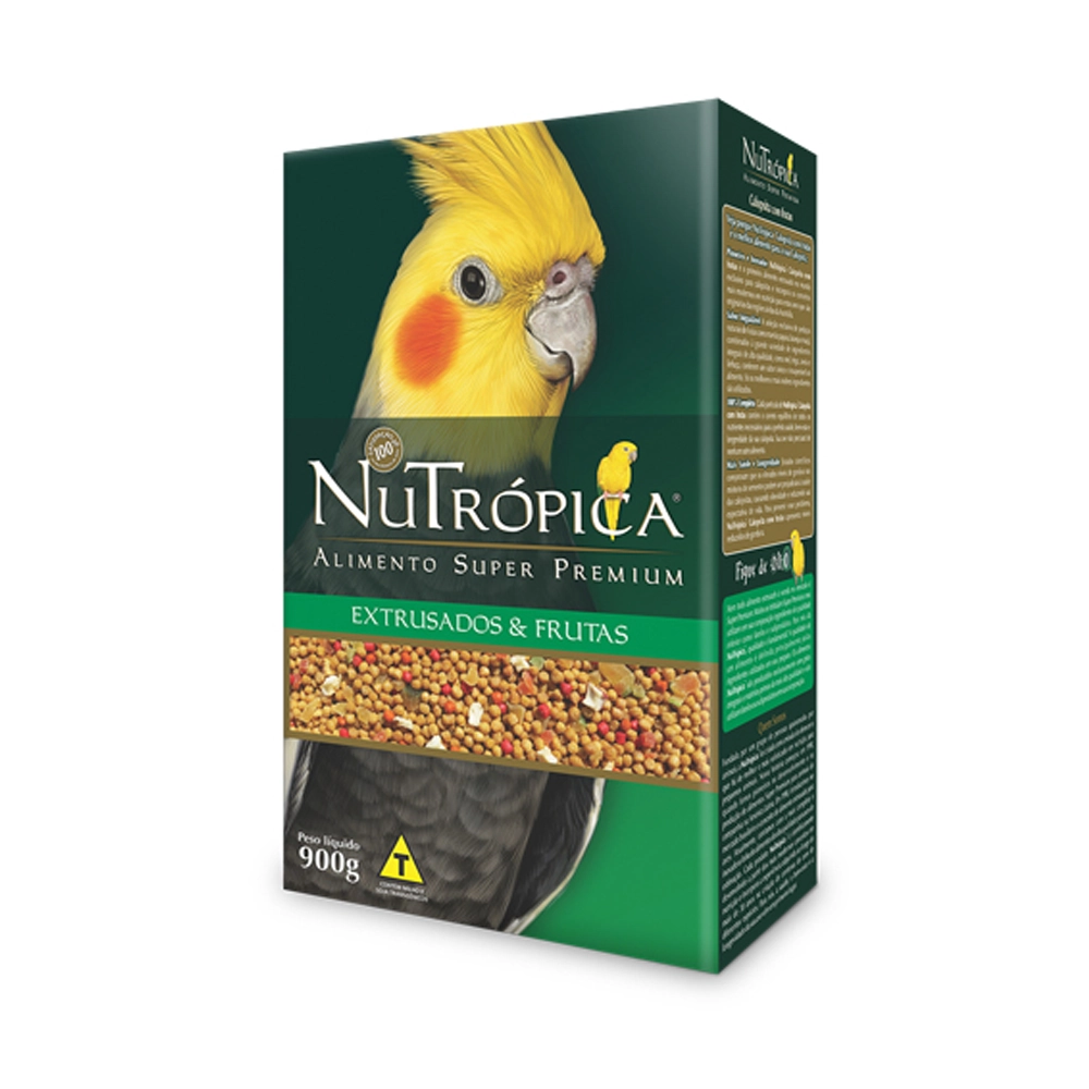 Ração Nutrópica para Calopsitas com Frutas 300g 900g