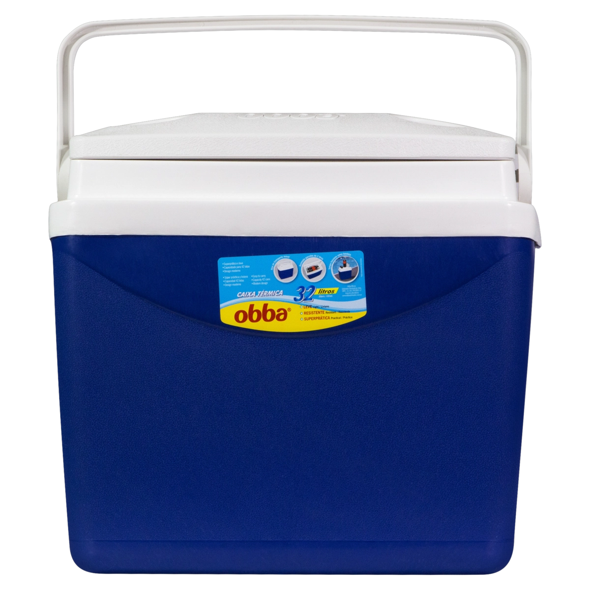 Cooler Térmico Azul 32l Obba