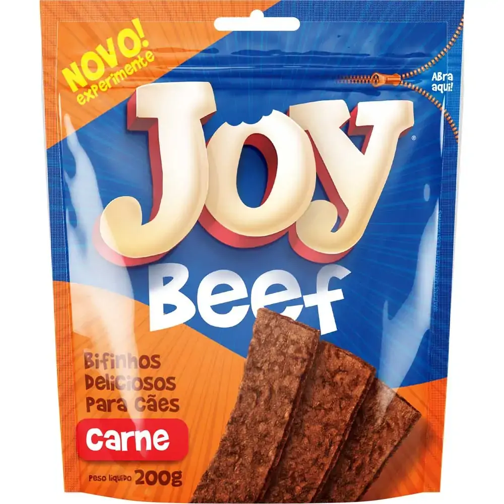 Petisco Bifinho Joy Beef Carne 200g