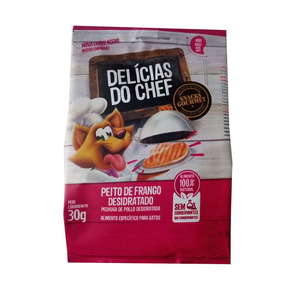 10 Snack Gatos Petitos Chef 30gr File Fgo