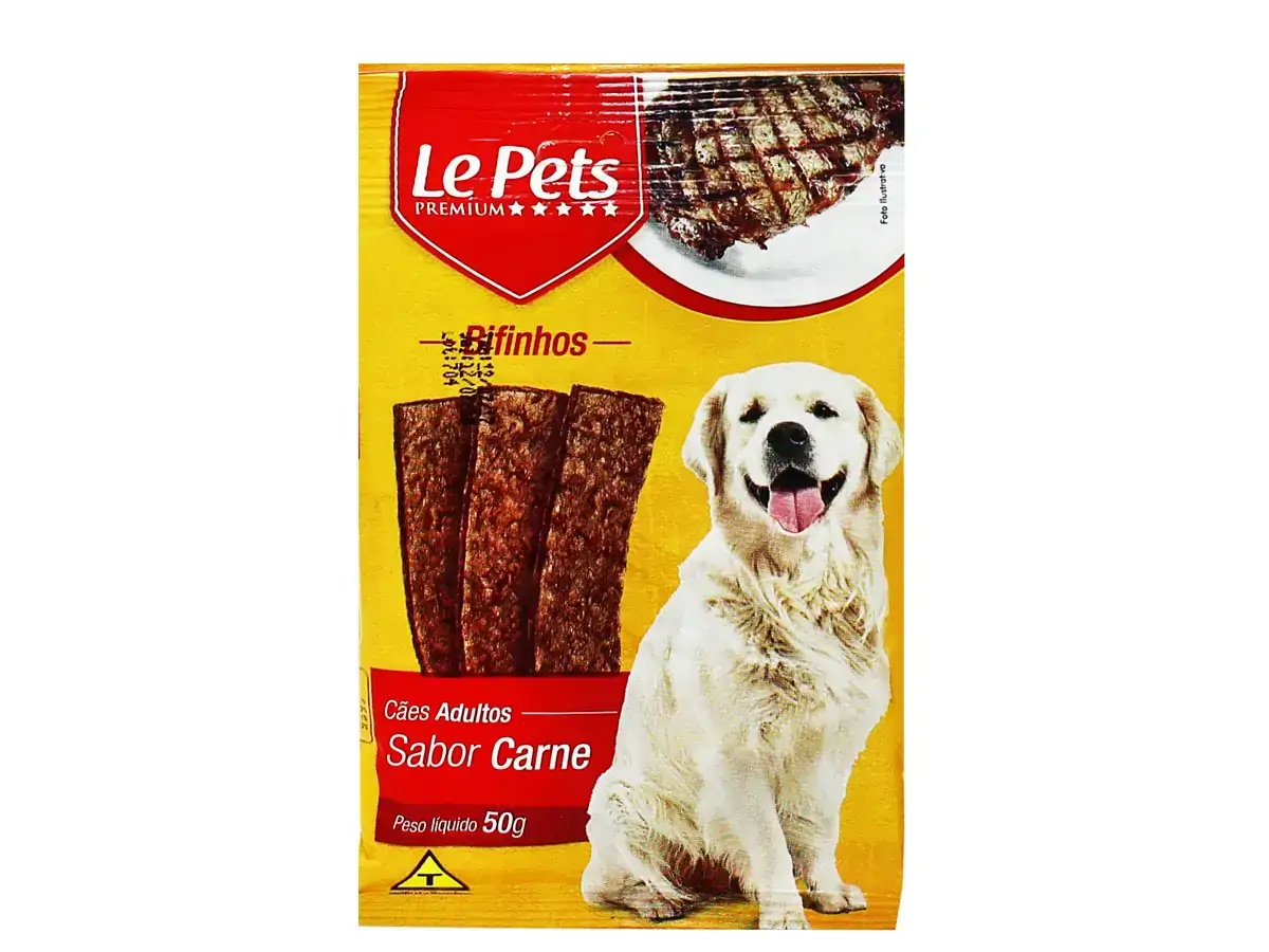 Bifinho Para Caes Carne 50g Le Pets