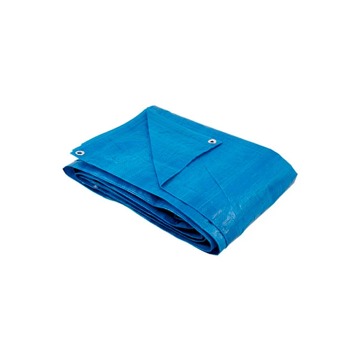Lona Carreteiro Azul 100 Micras 70g/m2 Com Ilhoses Metálicos - Ajax, Opção: Azul, Tamanho: 7x6