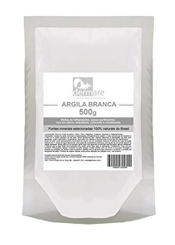 Argila Branca 500 Gr Dermare