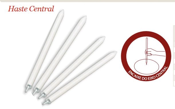 Haste Central180x13mm Solrac
