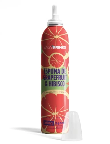 ESPUMA PREPARADA EASY DRINKS GRAPEFRUIT E HIBISCO SPRAY 240ML