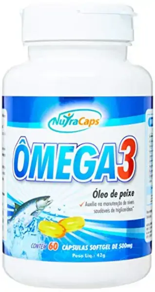 ômega 3 60 Capsúlas 500 Mg Nutracaps