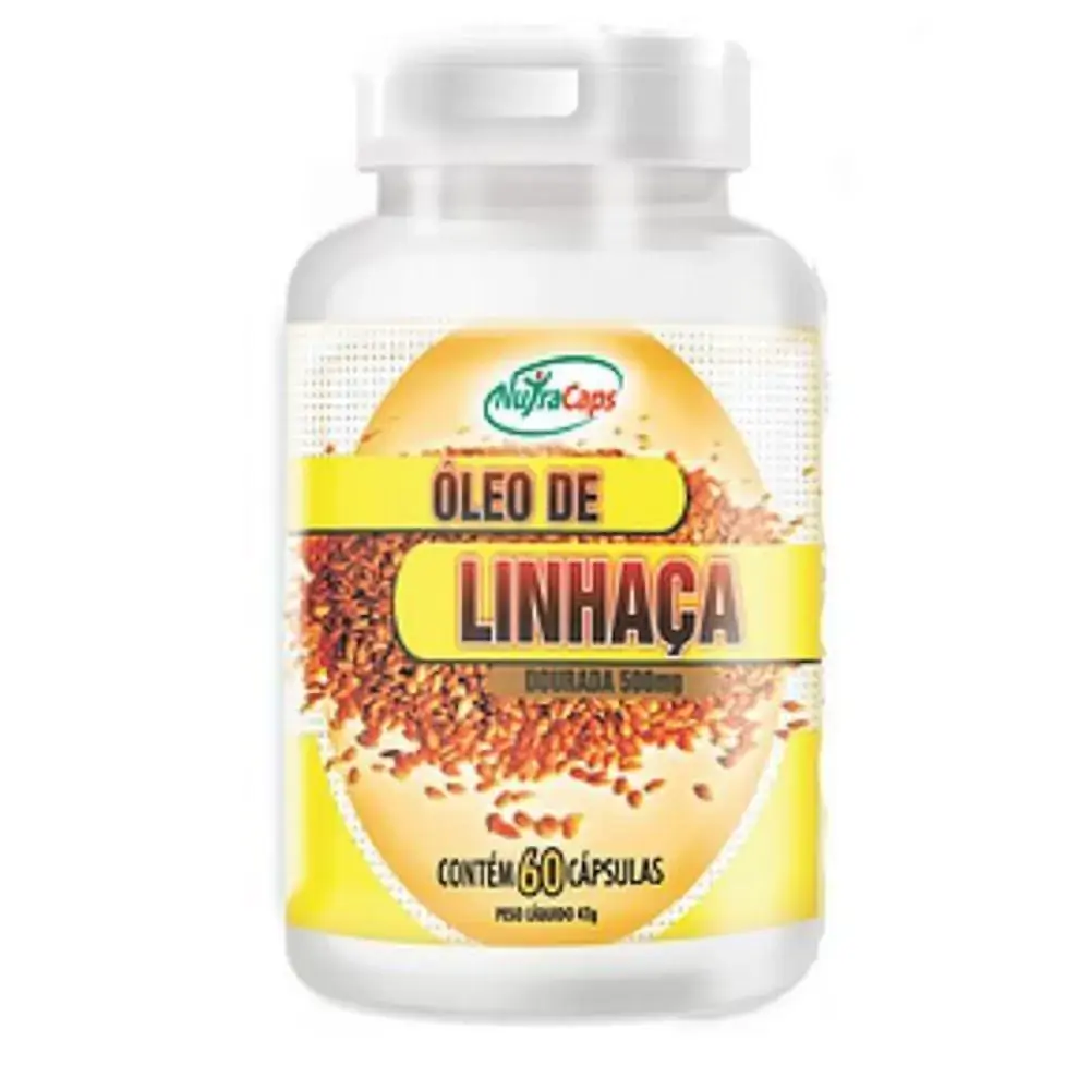 Oleo De Linhaca 60caps 1mg Fitoterápicos