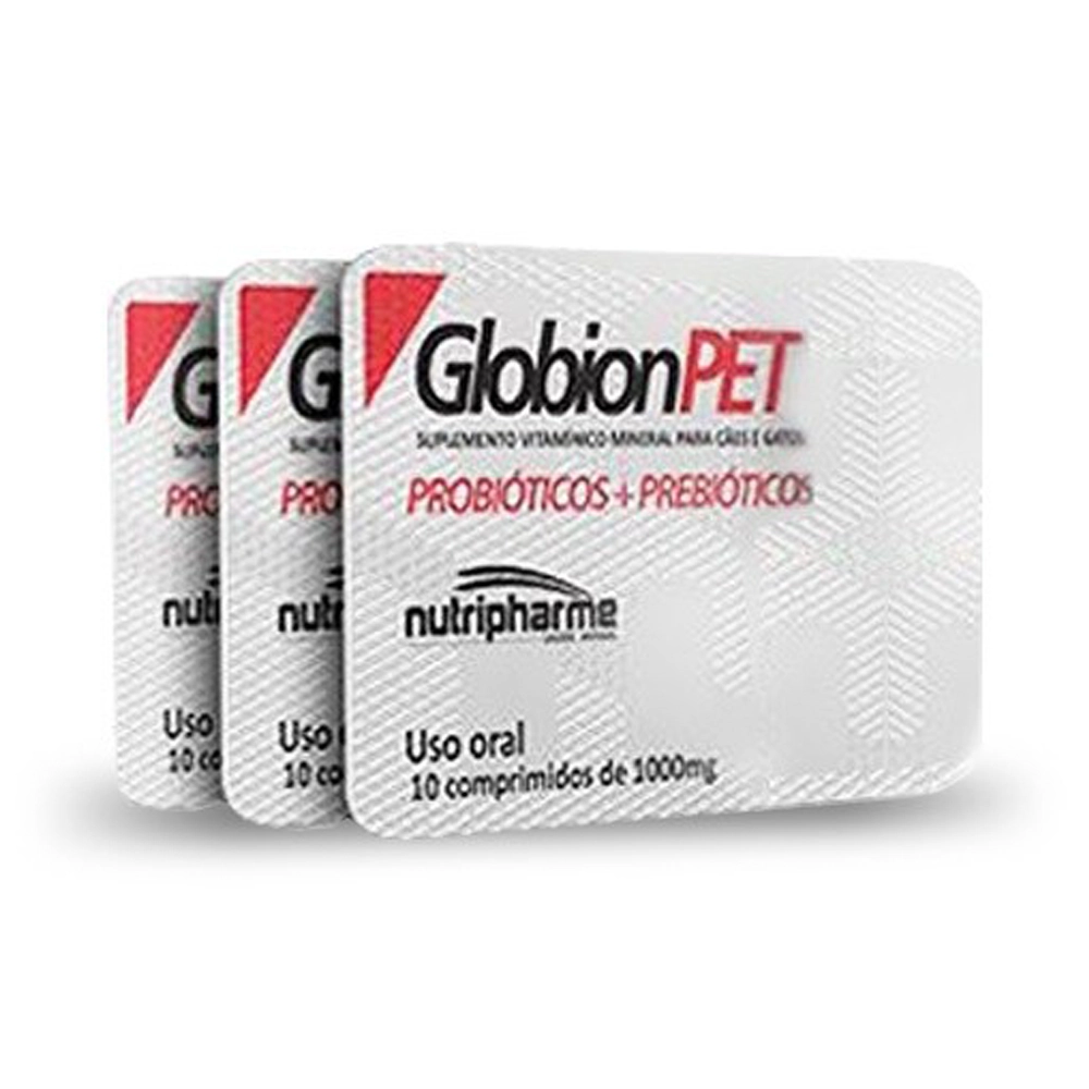 Globion Pet 1000 Mg Cartela C10 Comp