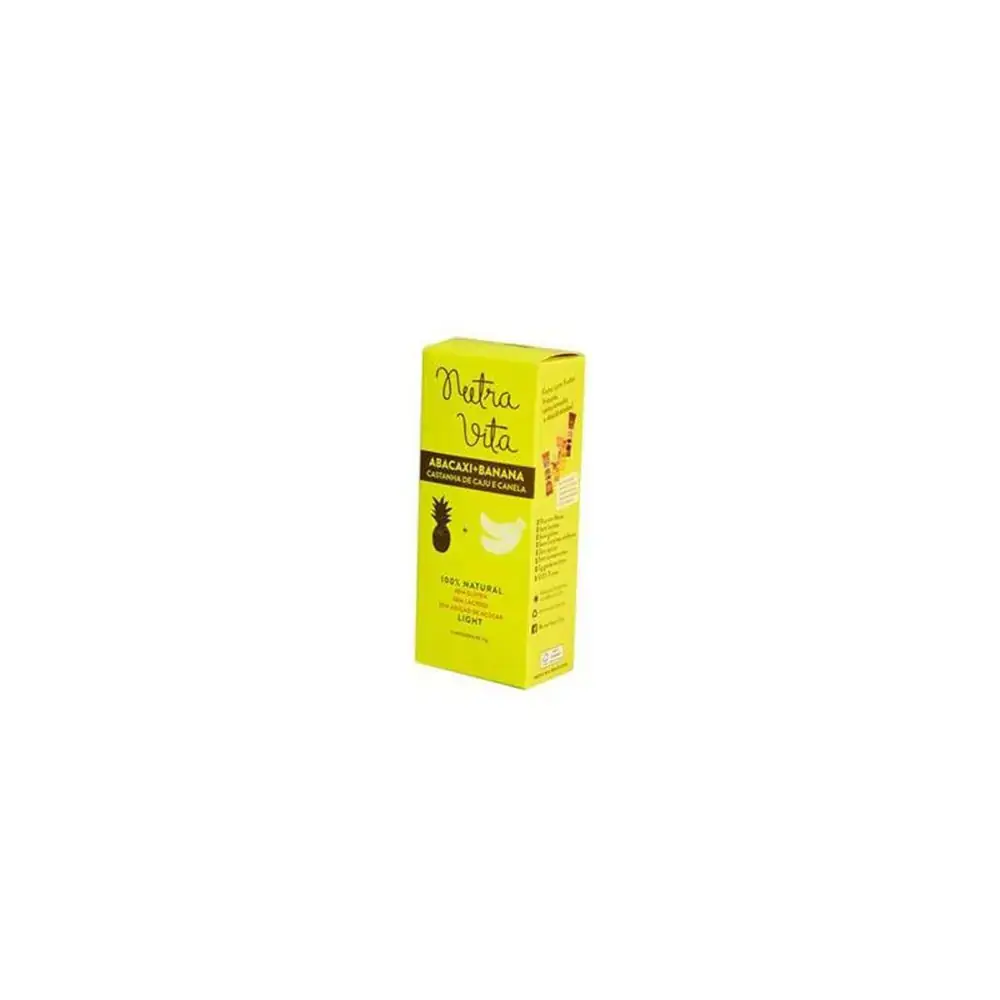 Barra De Abacaxi Pack 3un 25gr Nutra Vita Nutra Vita