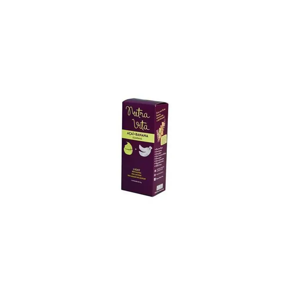 Barra De Açaí Pack 3 Un 25 G Nutra Vita