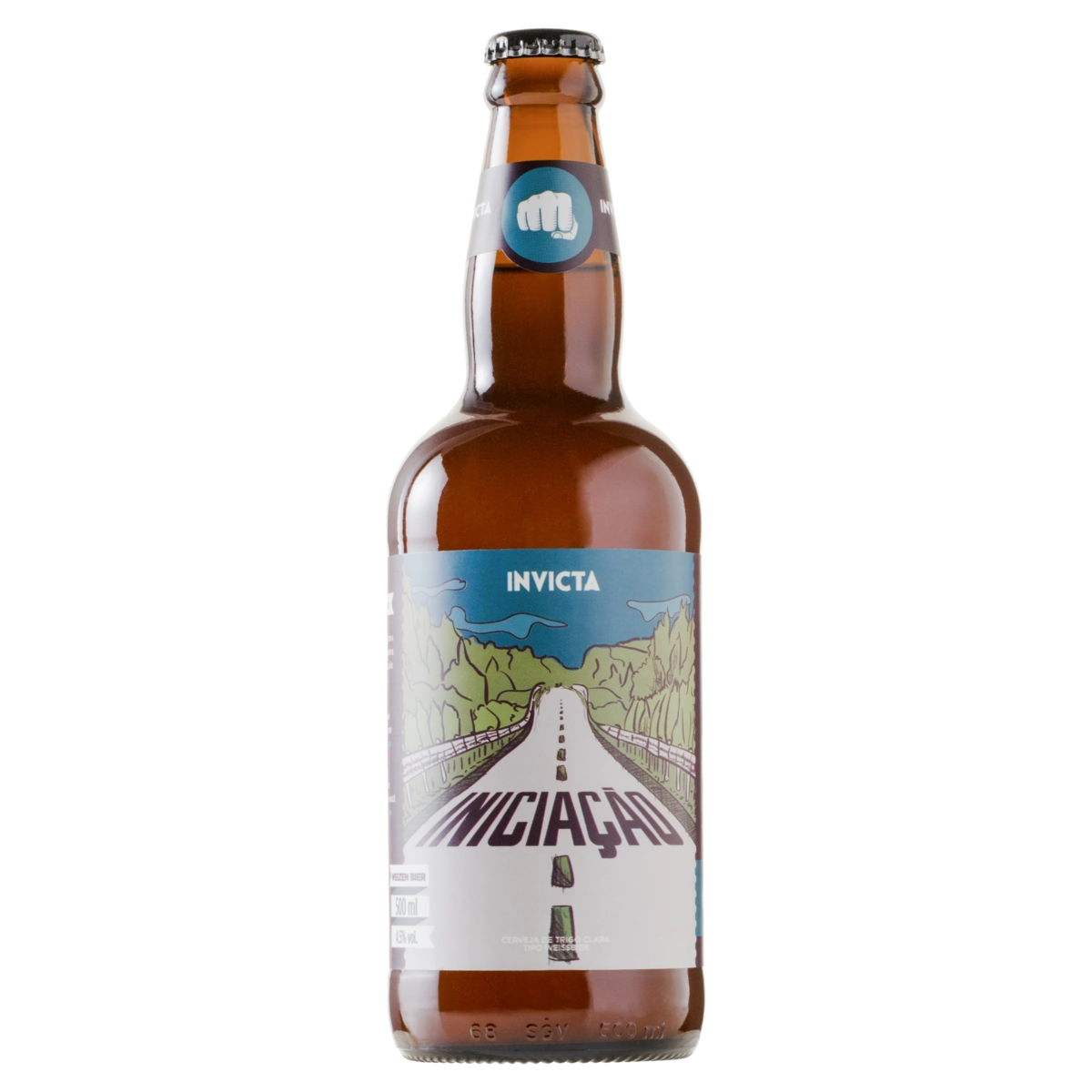 Cerveja Weizen Iniciação Invicta Garrafa 500ml