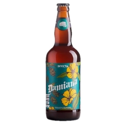 Cerveja Invicta Damiana Garrafa 500ml