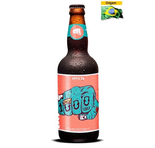 Cerveja Invicta Jacu 1000 Ibu Imperial Ipa 500ml
