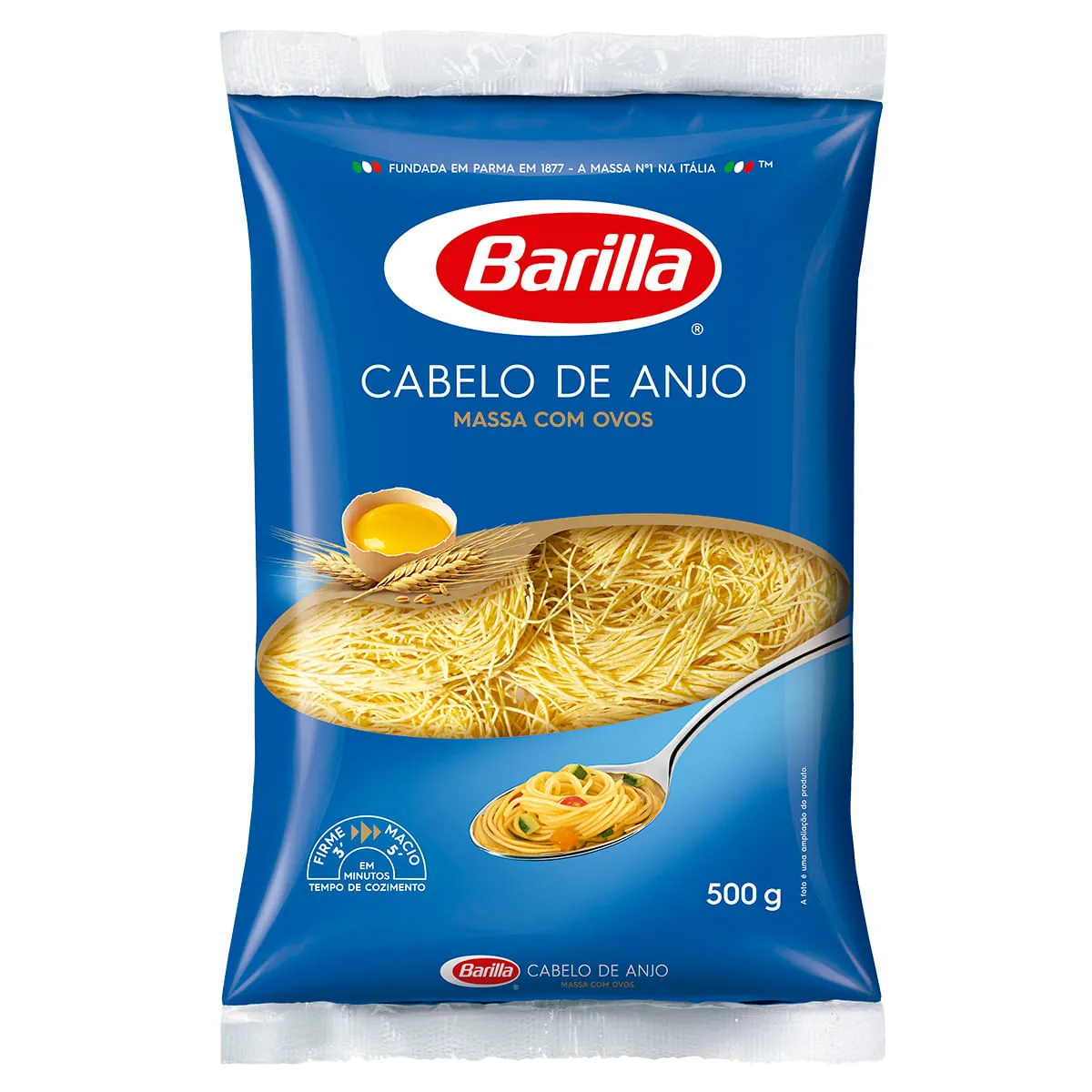 Macarrão Cabelo de Anjo com Ovos Barilla 500g