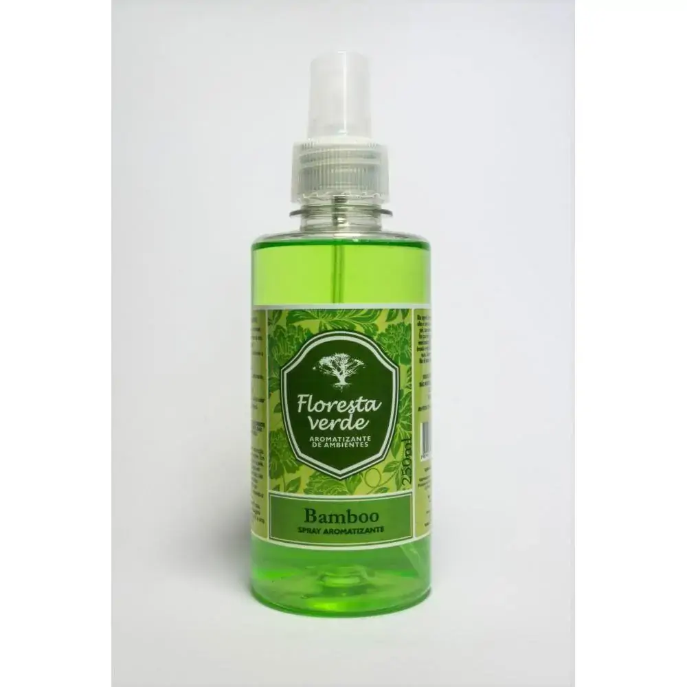 Spray Aromatizador De Ambiente Bamboo 250ml Floresta Verde