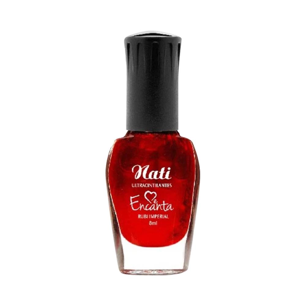 Esmalte Nati Ultracintilantes 8ml Rubi Imperial