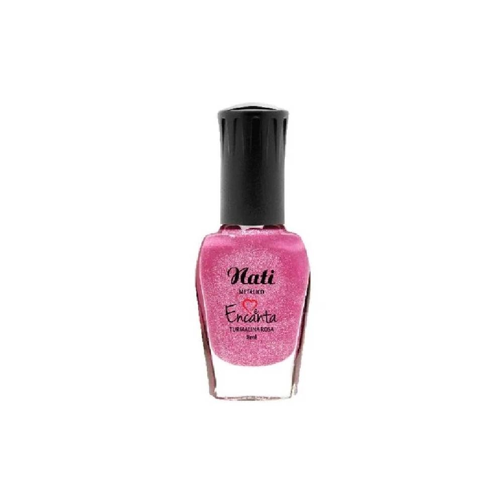 Esmalte Nati Metalico 8ml Turmalina Rosa