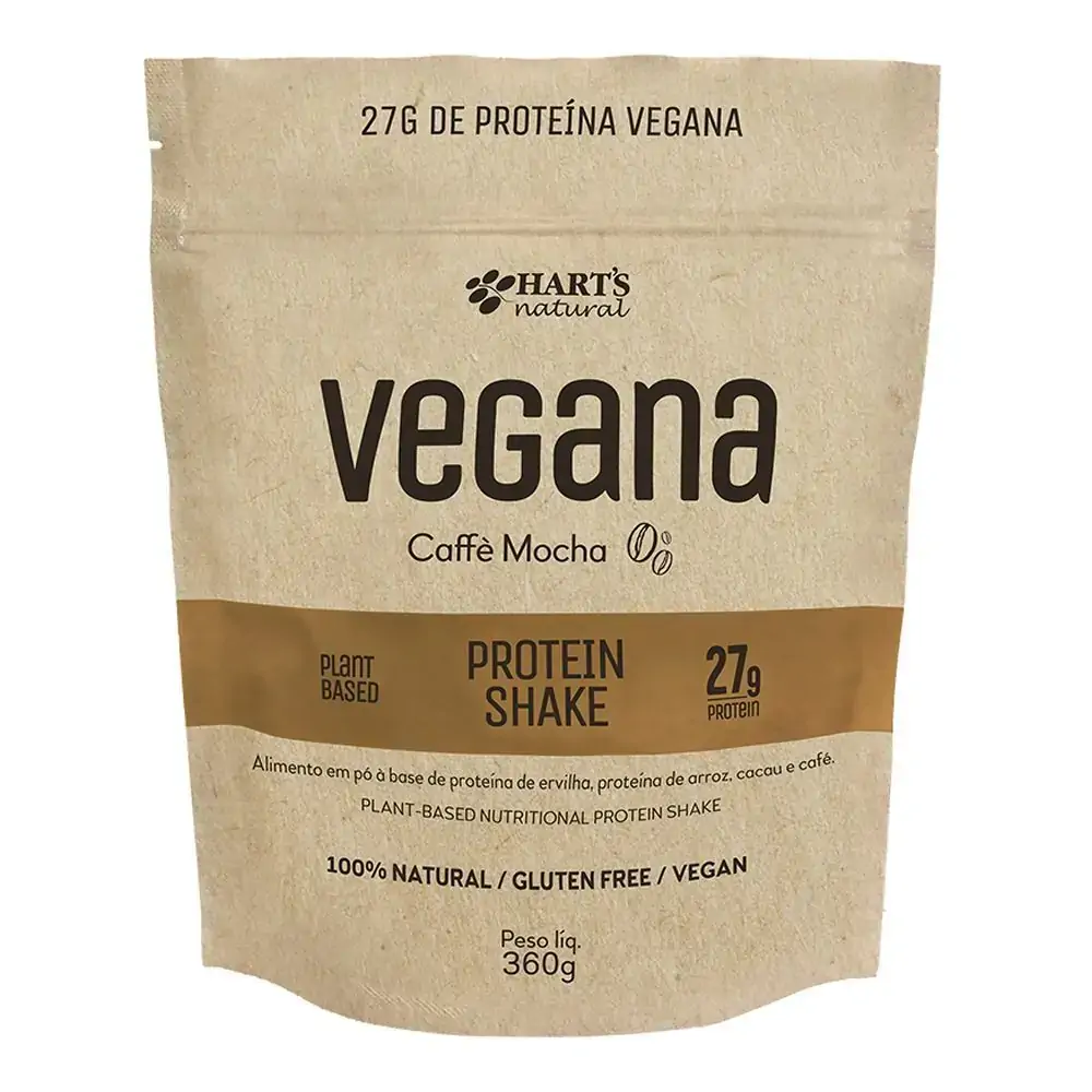 Harts Protein Shake Caffe Mocha Vegana 360g