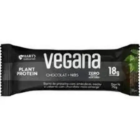 Barra Vegana Choco Nibs Harts 70G