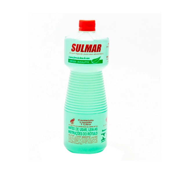 Alcool Sulmar Eucalipto 1l Un