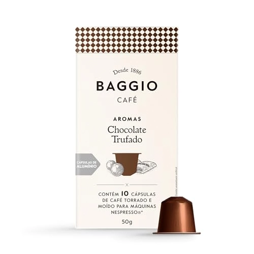 Cápsulas de Café BAGGIO Chocolate Trufado com 10 Unidades