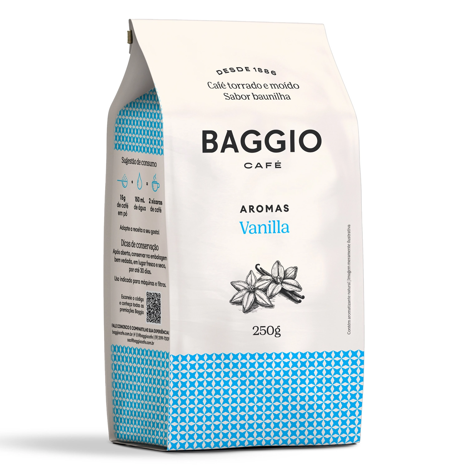 Cafe Po Baggio Aromas Baunilha 250g