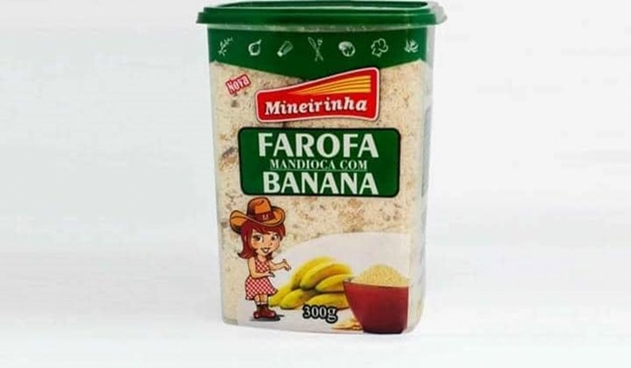 Farofa Mineirinha Banana 300g