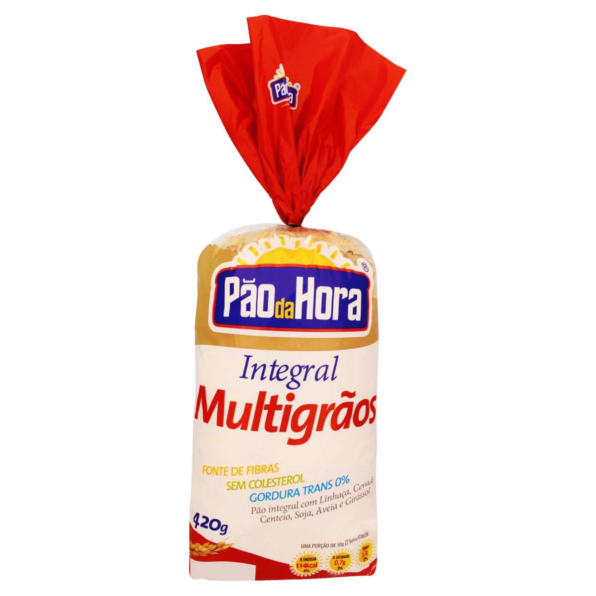 Pão Integral Multigrãos Pão Da Hora Pacote 420g