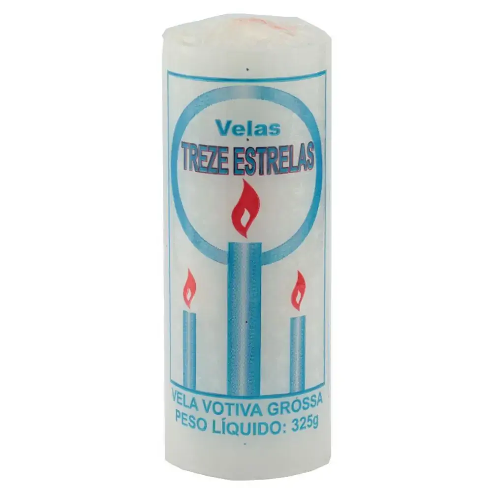 Vela Votiva Grossa Treze Estrelas
