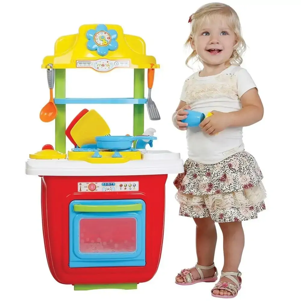 Cozinha Infantil Portátil - Vermelha - Maral