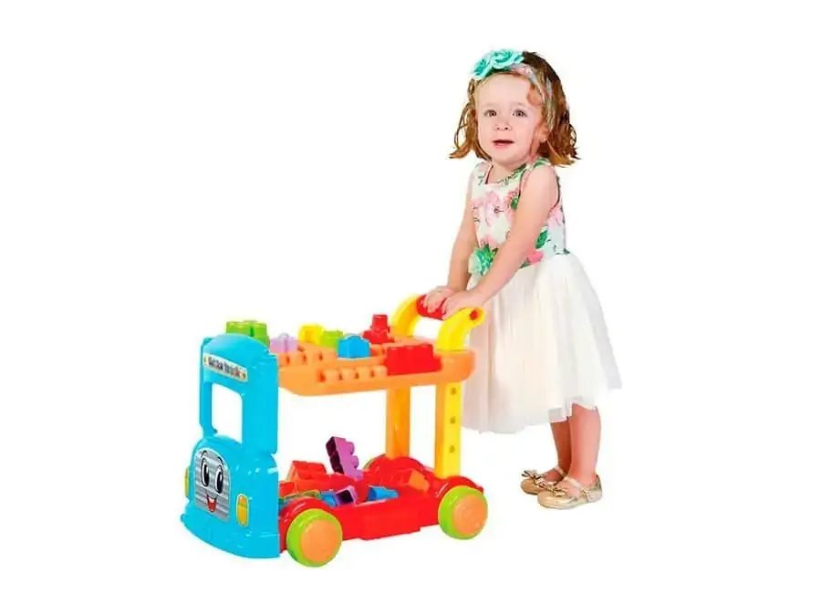 Caminhão Com Blocos De Montar Bricks Truck 33 Peças - Maral