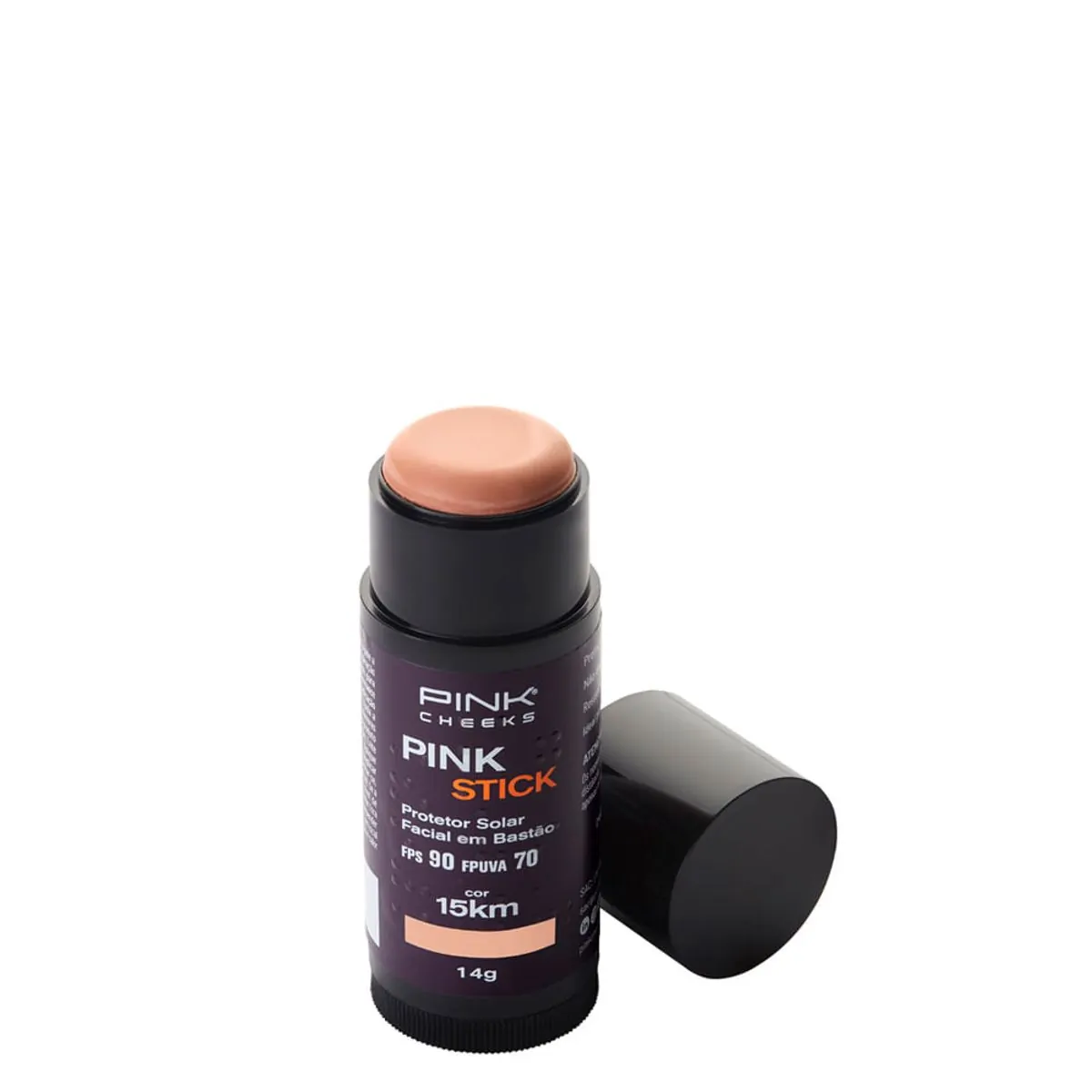 Pink Stick Pink Cheeks Protetor Solar Facial Em Bastão 15km