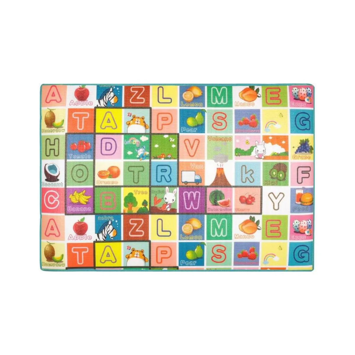 Tapete EPE Rolo ABC Carros 200x180cm - Ibimboo