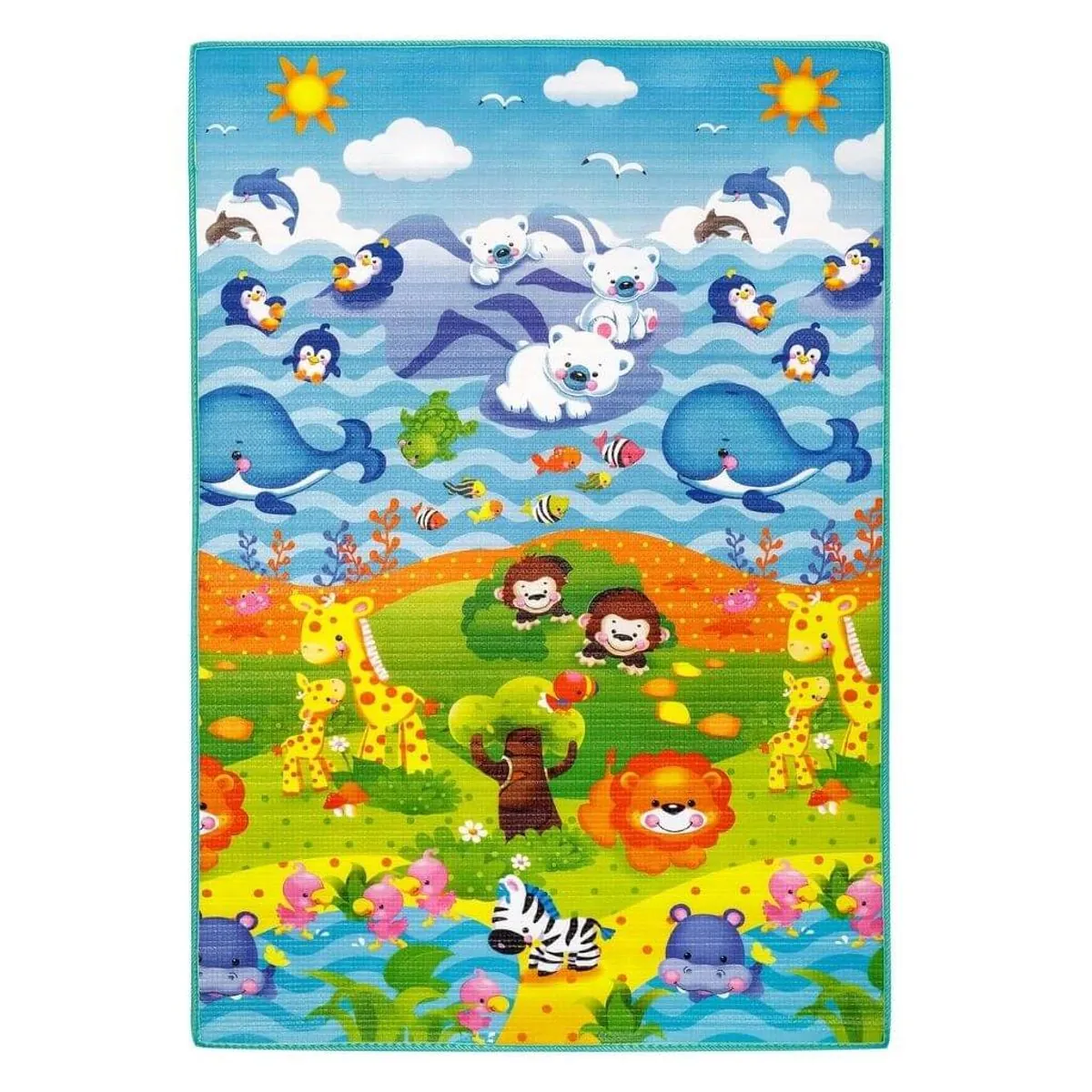 Tapete EPE Rolo ABCD Leão 200x180cm - Ibimboo