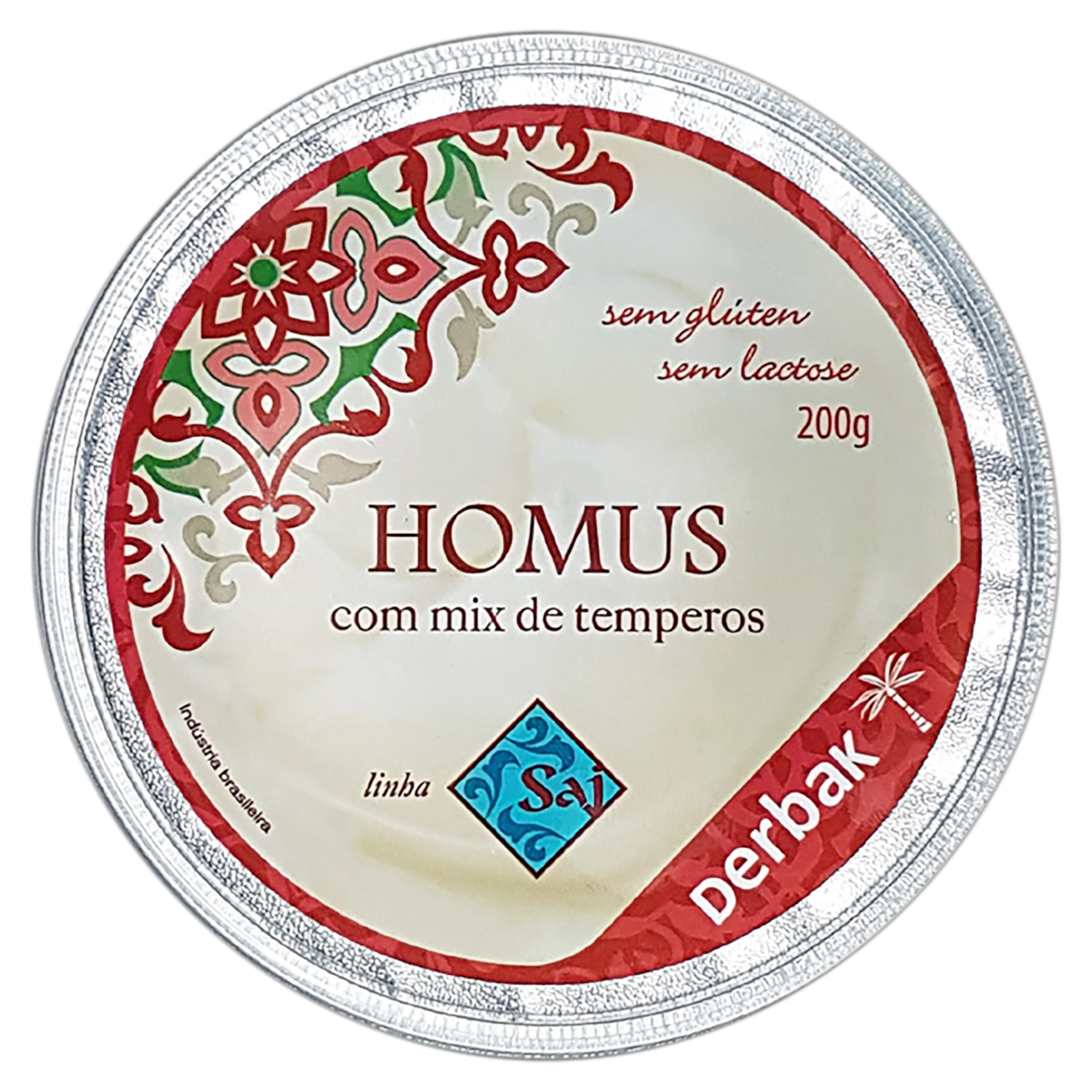 Homus Com Mix De Temperos Derbak Saj Pote 200g