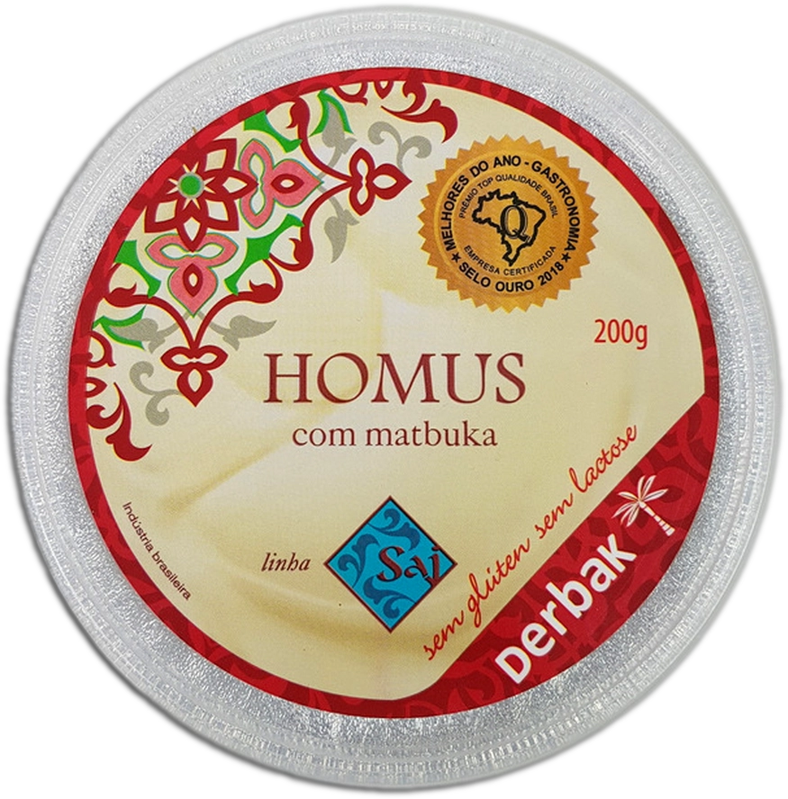 Homus com Matbuka Derbak Saj Pote 200g