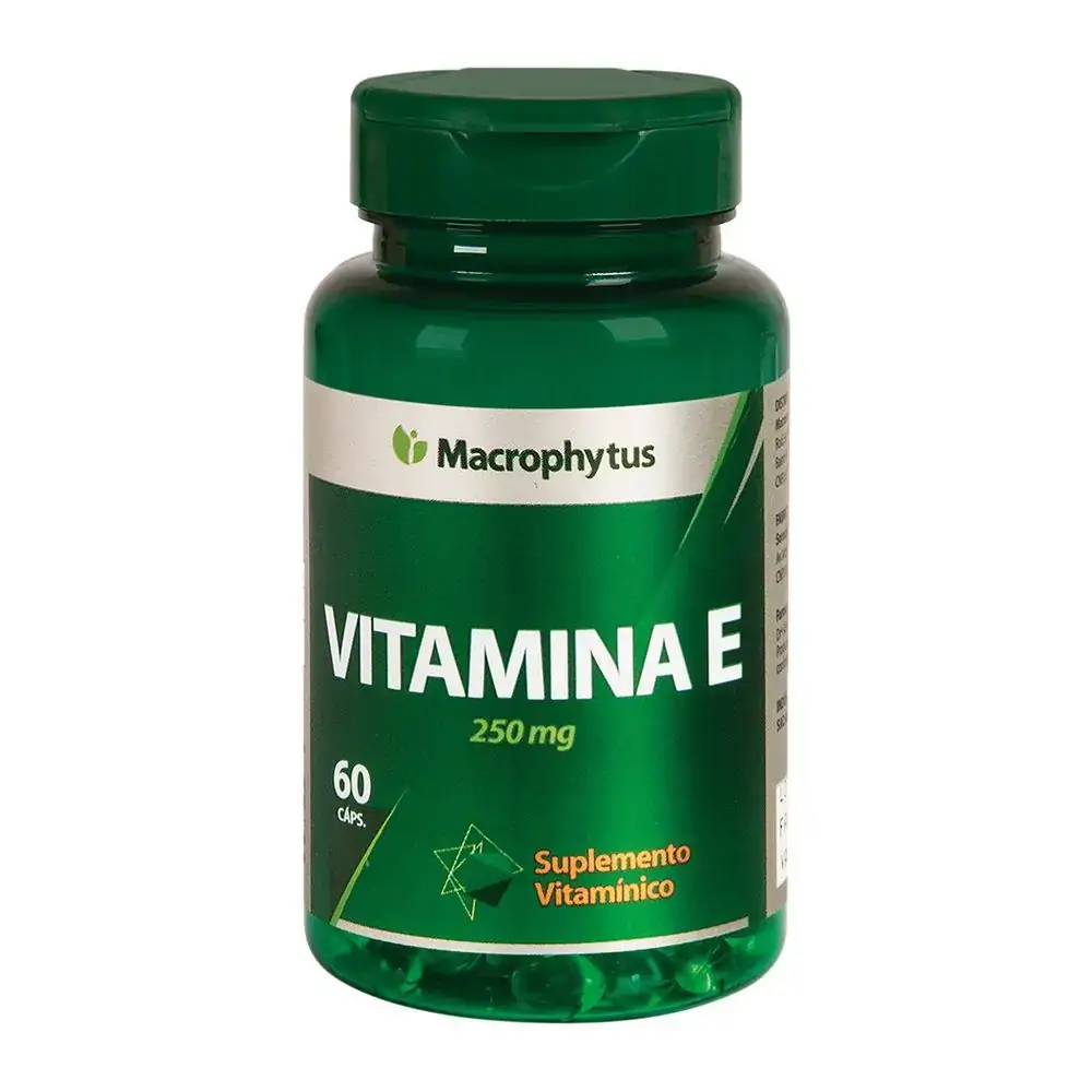Vitamina E 60caps De 250mg Macrophytus