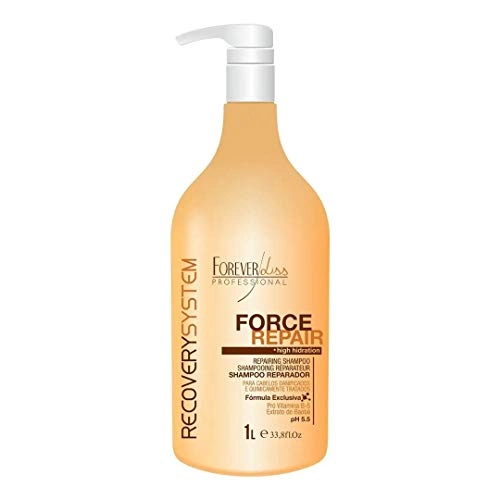 Forever Liss Shampoo Force Repair Reparador 1 Litro